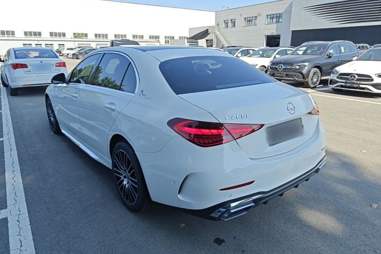 Used Mercedes-Benz C-Class 2024 Restyled C 260 L Sport Edition Rear Left 45 Deg
