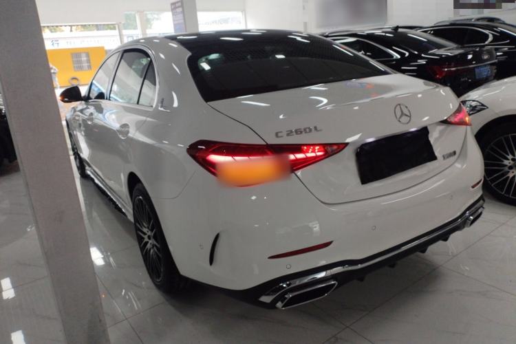 Used Mercedes-Benz C-Class 2024 Facelift C 260 L Rear Left 45 Deg