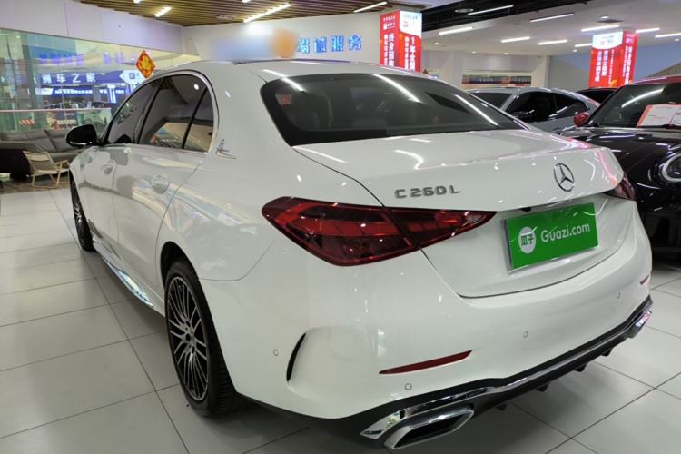 Used Mercedes-Benz C-Class 2024 Restyled C 260 L Sport Edition Rear Left 45 Deg
