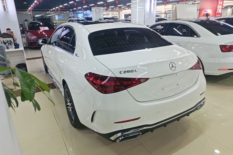 Used Mercedes-Benz C-Class 2024 Second Facelift C 260 L Sport Edition Rear Left 45 Deg