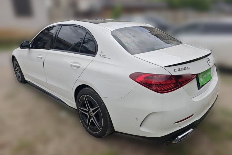 Used Mercedes-Benz C-Class 2024 Facelifted C-Class 260 L Night Edition Sports Version Rear Left 45 Deg
