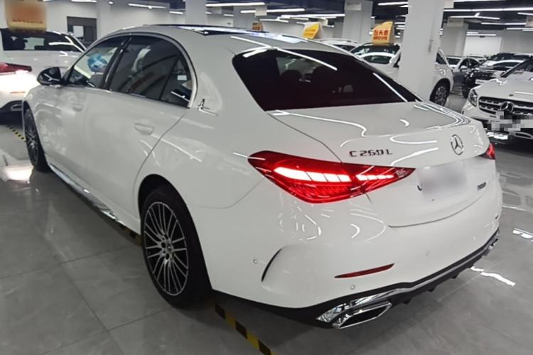 Used Mercedes-Benz C-Class 2024 C 260 L Sport Edition Rear Left 45 Deg