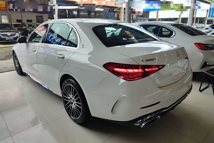 Used Mercedes-Benz C-Class 2024 Restyled C 260 L Sport Edition Rear Left 45 Deg