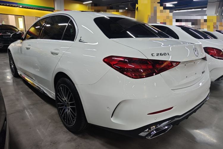 Used Mercedes-Benz C-Class 2024 Restyled C 260 L Sport Edition Rear Left 45 Deg