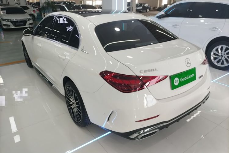 Used Mercedes-Benz C-Class 2024 Restyled C 260 L Sport Edition Rear Left 45 Deg