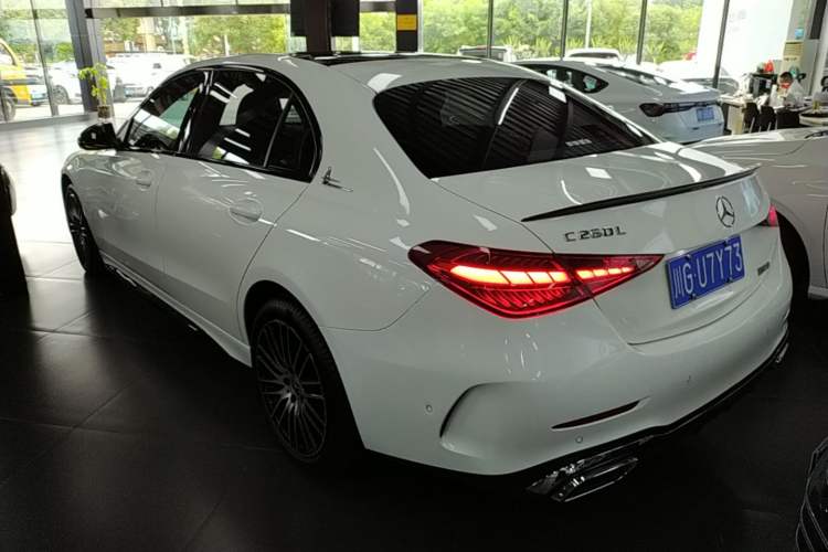 Used Mercedes-Benz C-Class 2024 Restyled C 260 L Sport Edition Rear Left 45 Deg