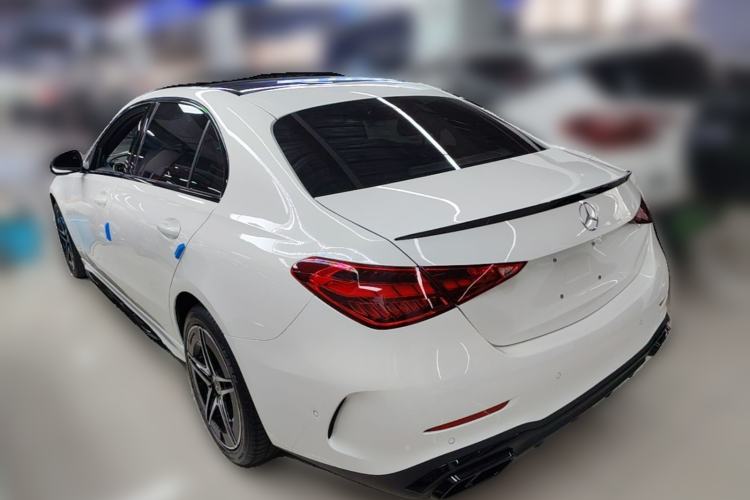 Used Mercedes-Benz C-Class 2024 Facelift C 260 L Night Edition Sport Version Rear Left 45 Deg