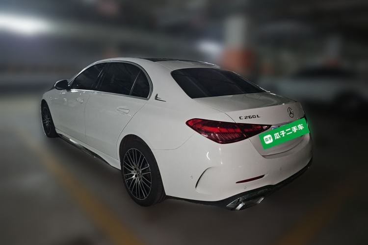 Used Mercedes-Benz C-Class 2024 Restyled C 260 L Sport Edition Rear Left 45 Deg