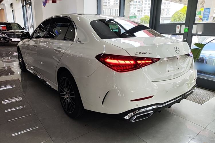 Used Mercedes-Benz C-Class 2024 Restyled C 260 L Sport Edition Rear Left 45 Deg