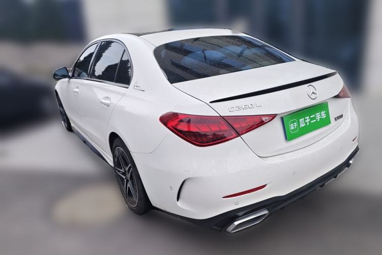 Used Mercedes-Benz C-Class 2024 C 260 L Brilliant Night Sports Edition Rear Left 45 Deg