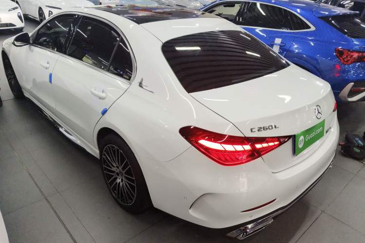 Used Mercedes-Benz C-Class 2024 Restyled C 260 L Sport Edition Rear Left 45 Deg