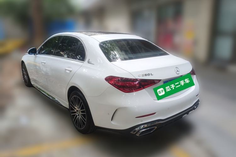 Used Mercedes-Benz C-Class 2024 Second Facelift C 260 L Sport Edition Rear Left 45 Deg