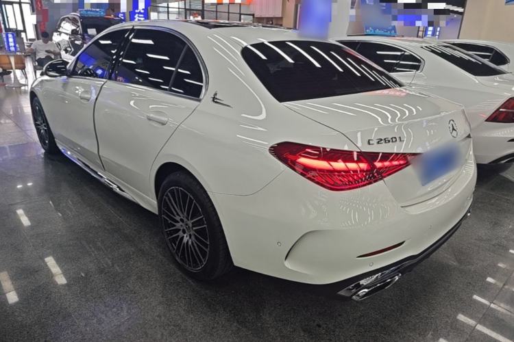Used Mercedes-Benz C-Class 2024 Restyled C 260 L Sport Edition Rear Left 45 Deg