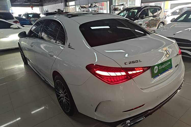 Used Mercedes-Benz C-Class 2024 Restyled C-Class 260 L Sport Edition Rear Left 45 Deg