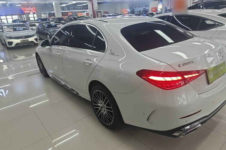 Used Mercedes-Benz C-Class 2024 C 200 L Sport Edition Rear Left 45 Deg