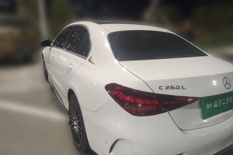 Used Mercedes-Benz C-Class 2024 Restyled C 260 L Sport Edition Rear Left 45 Deg