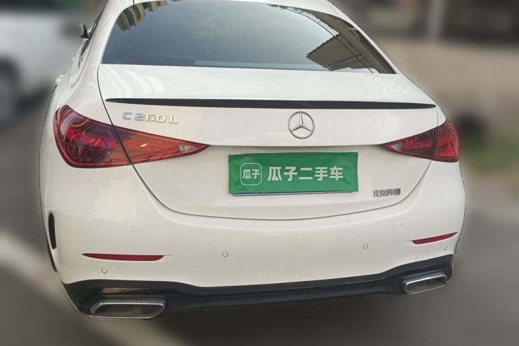 Used Mercedes-Benz C-Class 2024 Second Facelift C 260 L Starry Night Sport Edition Rear