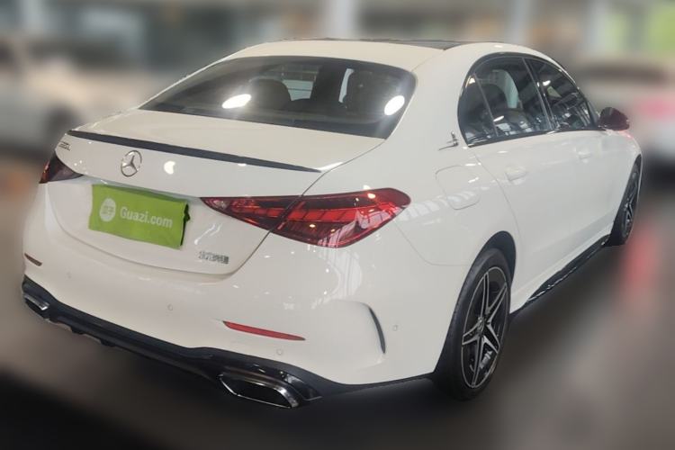 Used Mercedes-Benz C-Class 2024 Facelifted C-Class 260 L Night Edition Sports Version Rear Right 45 Deg
