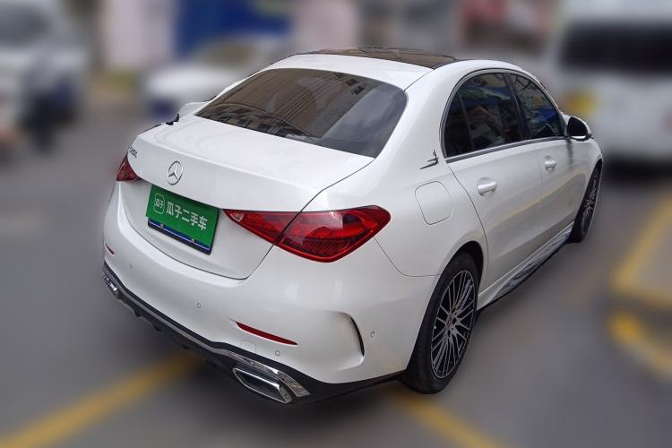 Used Mercedes-Benz C-Class 2024 Restyled C 260 L Sport Edition Rear Right 45 Deg