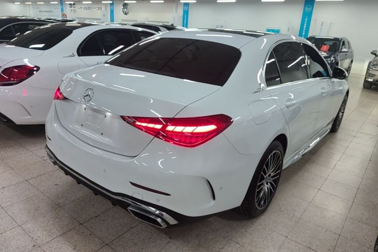 Used Mercedes-Benz C-Class 2024 Restyled C 260 L Sport Edition Rear Right 45 Deg
