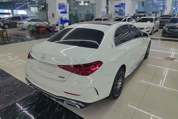Used Mercedes-Benz C-Class 2024 Second Facelift C 260 L Sport Edition Rear Right 45 Deg