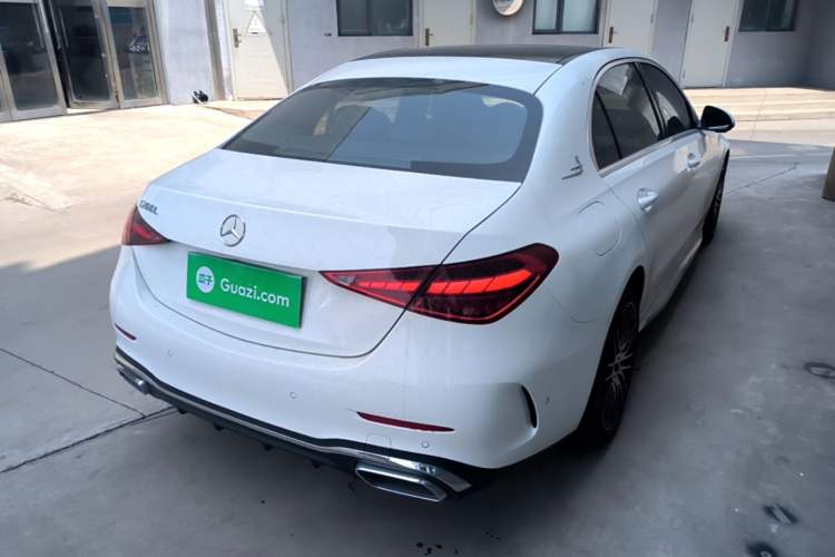 Used Mercedes-Benz C-Class 2024 Second Facelift C 260 L Sport Edition Rear Right 45 Deg