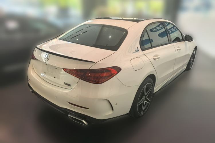 Used Mercedes-Benz C-Class 2024 C 260 L Brilliant Night Sports Edition Rear Right 45 Deg