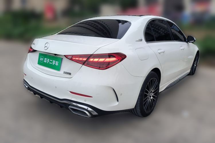 Used Mercedes-Benz C-Class 2024 C 260 L Sport Edition Rear Right 45 Deg