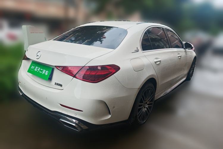 Used Mercedes-Benz C-Class 2024 C 200 L Sport Edition Rear Right 45 Deg