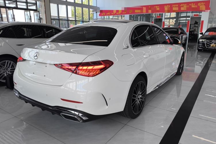 Used Mercedes-Benz C-Class 2024 Second Facelift C 260 L Sport Edition Rear Right 45 Deg