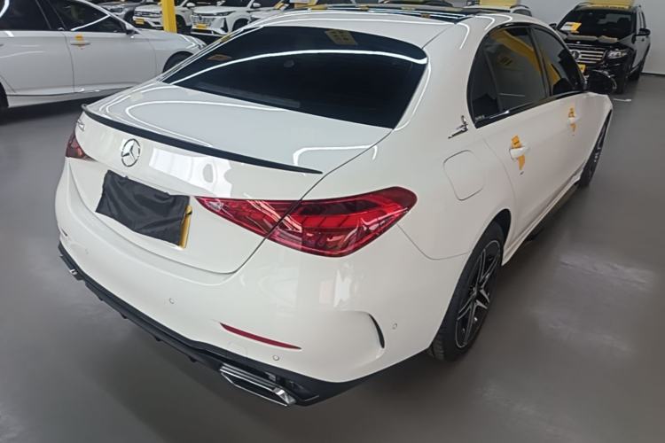 Used Mercedes-Benz C-Class 2024 Facelift C 260 L Night Edition Sport Version Rear Right 45 Deg