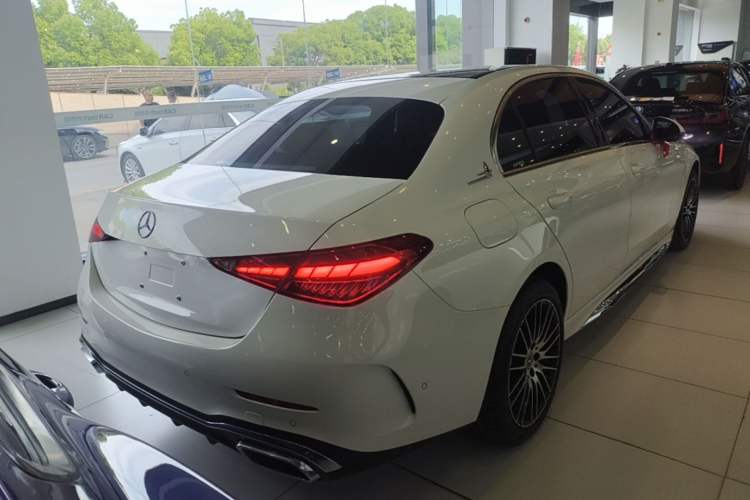 Used Mercedes-Benz C-Class 2024 C 200 L Sport Edition Rear Right 45 Deg