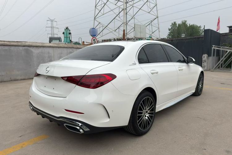 Used Mercedes-Benz C-Class 2024 Restyled C 260 L Sport Edition Rear Right 45 Deg