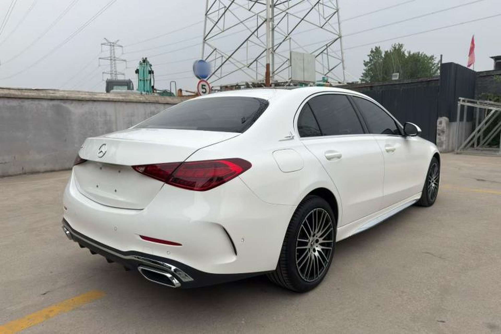 Used Mercedes-Benz C-Class 2024 Restyled C 260 L Sport Edition Rear Right 45 Deg
