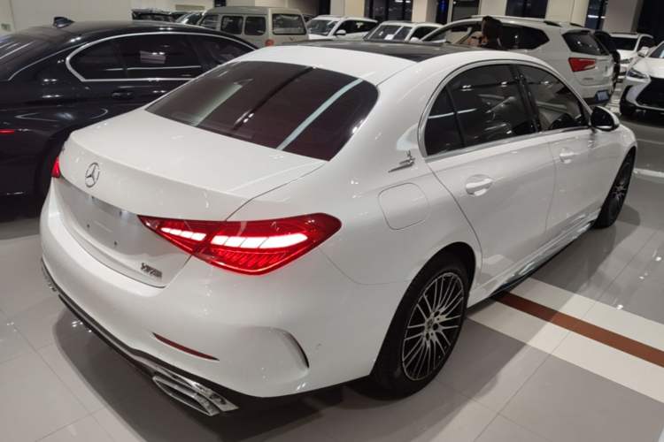Used Mercedes-Benz C-Class 2024 C 260 L Sport Edition Rear Right 45 Deg
