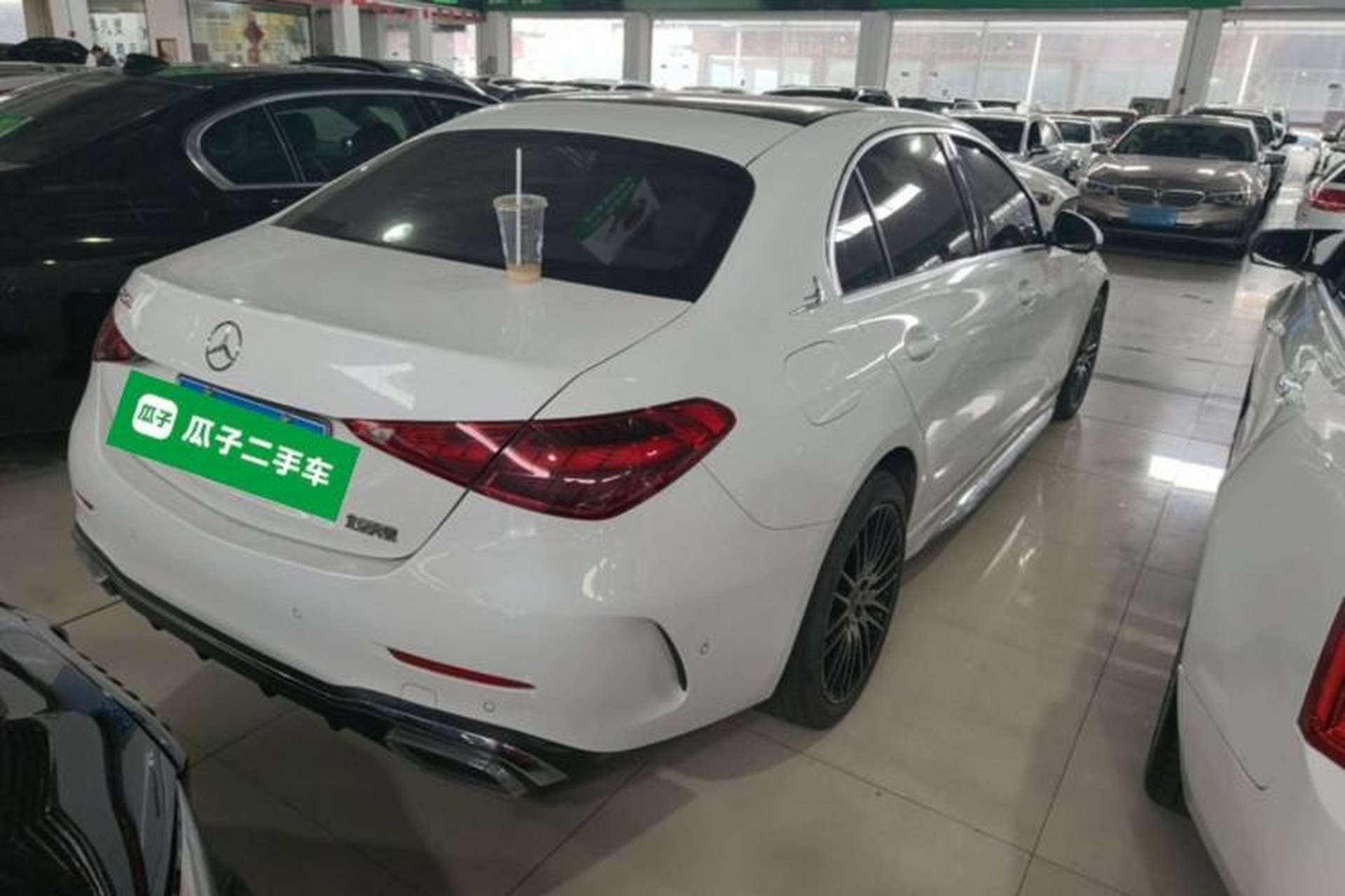 Used Mercedes-Benz C-Class 2024 Restyled C 260 L Sport Edition Rear Right 45 Deg