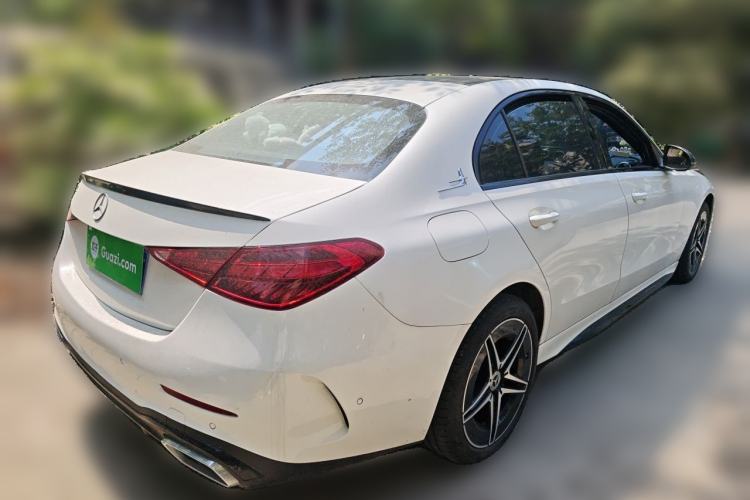 Used Mercedes-Benz C-Class 2024 Facelifted C-Class 260 L Night Edition Sports Version Rear Right 45 Deg