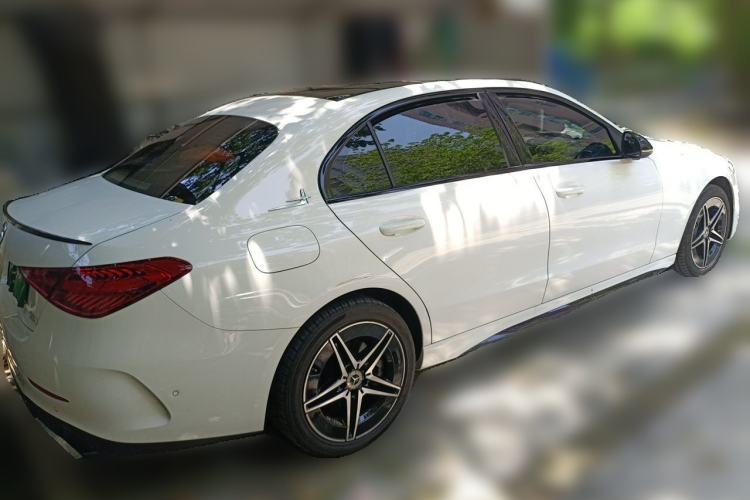 Used Mercedes-Benz C-Class 2024 C 260 L Brilliant Night Sports Edition Rear Right 45 Deg