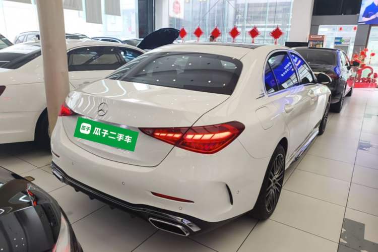Used Mercedes-Benz C-Class 2024 C 260 L Sport Edition Rear Right 45 Deg