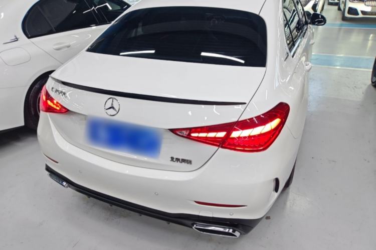 Used Mercedes-Benz C-Class 2024 Second Facelift C 260 L Starry Night Sport Edition Rear Right 45 Deg