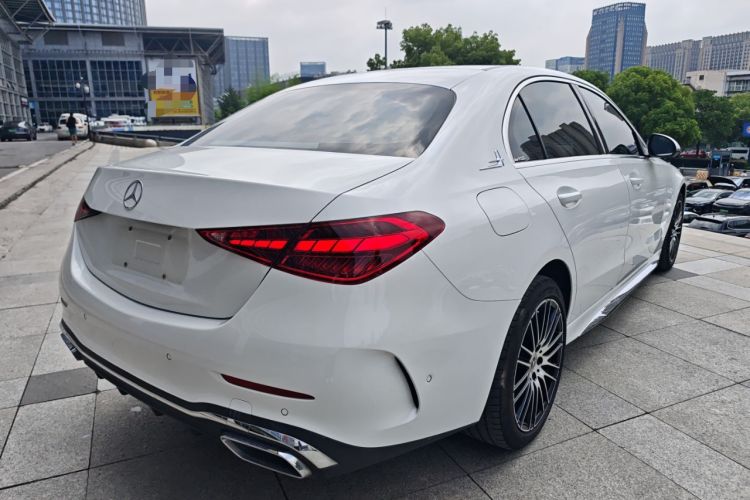 Used Mercedes-Benz C-Class 2024 C 200 L Sport Edition Rear Right 45 Deg