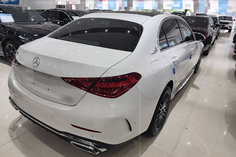 Used Mercedes-Benz C-Class 2024 Restyled C 260 L Sport Edition Rear Right 45 Deg