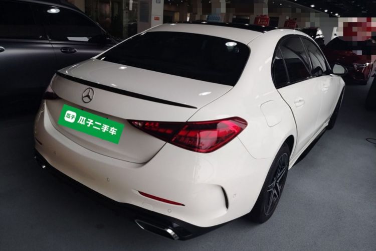 Used Mercedes-Benz C-Class 2024 Facelift C 260 L Night Edition Sport Version Rear Right 45 Deg