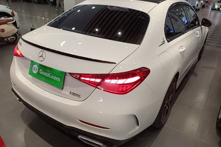 Used Mercedes-Benz C-Class 2024 Facelift C 260 L Night Edition Sport Version Rear Right 45 Deg