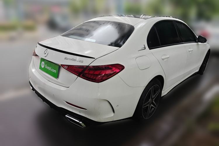 Used Mercedes-Benz C-Class 2024 Facelift C 260 L Night Edition Sport Version Rear Right 45 Deg