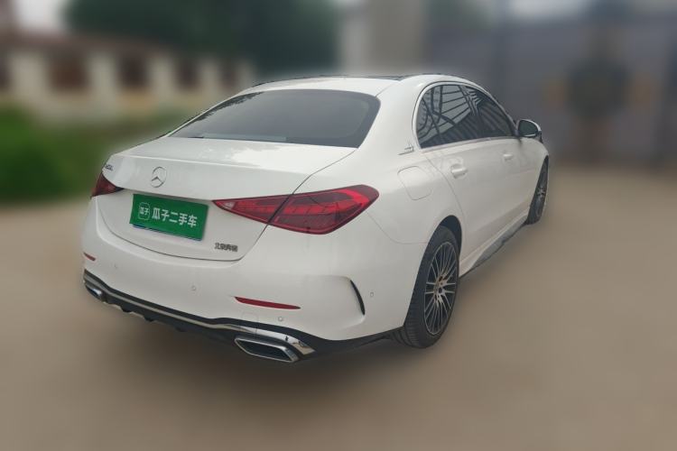 Used Mercedes-Benz C-Class 2024 C 260 L Sport Edition Rear Right 45 Deg