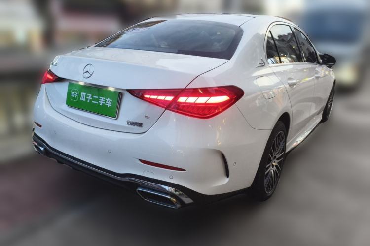 Used Mercedes-Benz C-Class 2024 C 200 L Sport Edition Rear Right 45 Deg