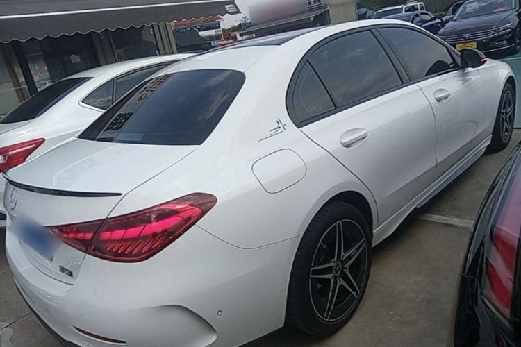 Used Mercedes-Benz C-Class 2024 Facelift C 260 L Night Edition Sport Version Rear Right 45 Deg
