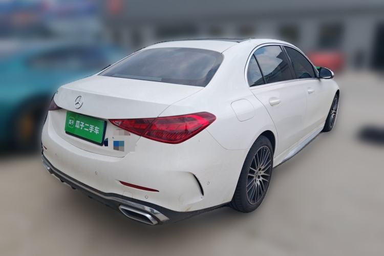 Used Mercedes-Benz C-Class 2024 Restyled C 260 L Sport Edition Rear Right 45 Deg