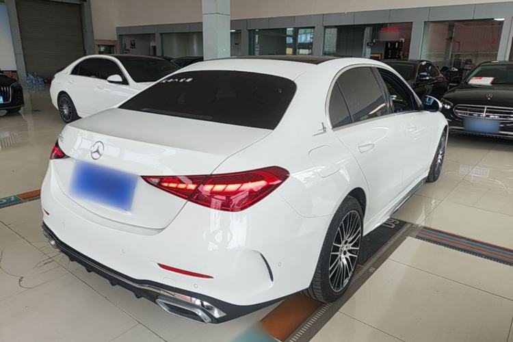 Used Mercedes-Benz C-Class 2024 Second Facelift C 260 L Sport Edition Rear Right 45 Deg